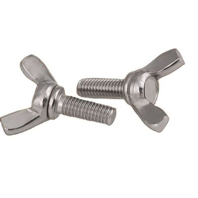 Mesure métrique écrous d'aile en acier allié M4 M5 M6 M8 M10 pour une fixation précise et durable