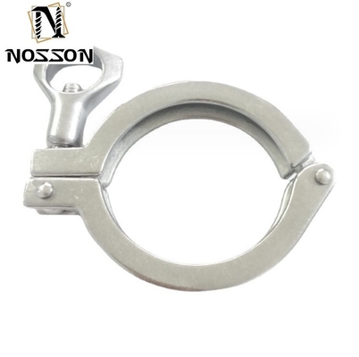 Casting Support personnalisé OBM 2 pouces de serrage de tuyaux sanitaires et joints pour les raccords de tri-serrage en acier inoxydable 304/316