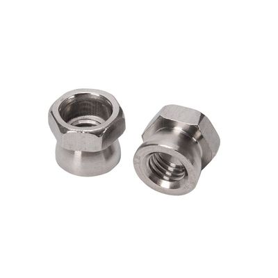 M6 Noir Oxyde Finition Anti-vol Noix en acier inoxydable 304 18-8 Twist Sécurité hexagonale Dépannage tamper à l'épreuve du cisaillement