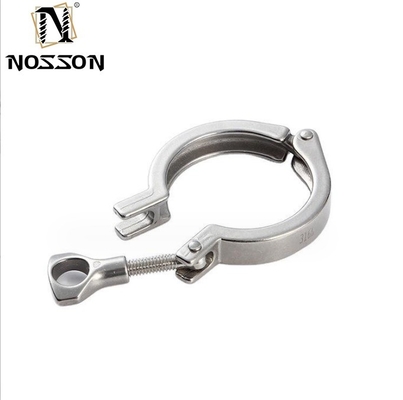 Casting Support personnalisé OBM 2 pouces de serrage de tuyaux sanitaires et joints pour les raccords de tri-serrage en acier inoxydable 304/316