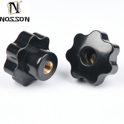 Personnalisé M5 M6 M8 M10 M12 Bakelite à la prune à la main à fil serré Star Nuts Manche avec système de mesure métrique et norme BS