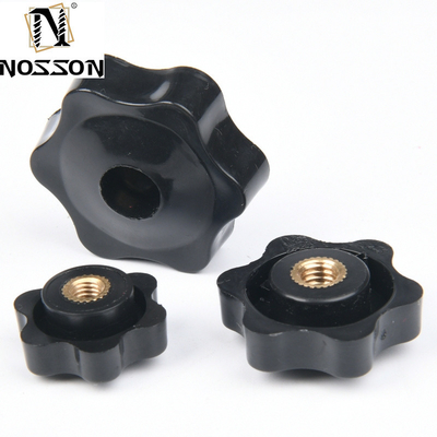 Personnalisé M5 M6 M8 M10 M12 Bakelite à la prune à la main à fil serré Star Nuts Manche avec système de mesure métrique et norme BS
