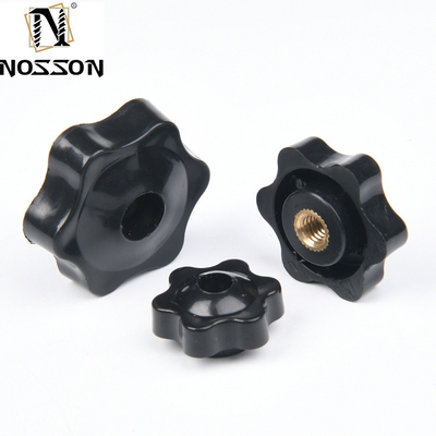 Personnalisé M5 M6 M8 M10 M12 Bakelite à la prune à la main à fil serré Star Nuts Manche avec système de mesure métrique et norme BS