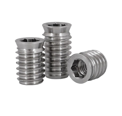 Noix d'insertion en bois à prise hexagonale en acier inoxydable 201/304/316 pour une durabilité
