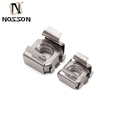 Noix de cage métrique standard JIS M4 M5 M6 M8 en acier inoxydable acier au carbone avec zinc plaqué pour finition simple et système de mesure métrique