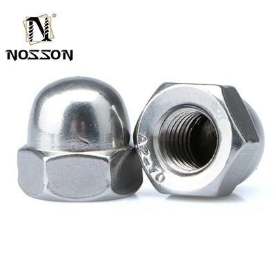 Système de mesure métrique Industrie pétrolière et gazière SS 316 Noix de dôme M3 M4 M5 M6 M8 pour les applications lourdes