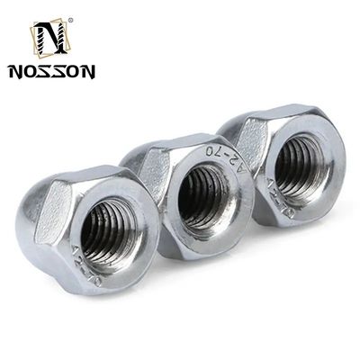 Système de mesure métrique Industrie pétrolière et gazière SS 316 Noix de dôme M3 M4 M5 M6 M8 pour les applications lourdes