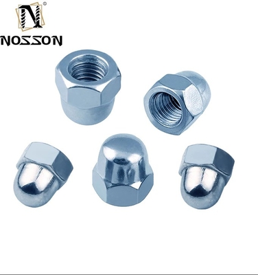 Système de mesure métrique 304 316 en acier inoxydable Noix de capuchon hexagonale M3 m4 m5 m8 DIN1587 Noix de gland de dôme hexagonal pour l'exploitation minière durable