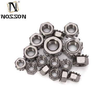 4-40 6-32 8-32 10-24 UNC ISO JIS Standard 18-8 en acier inoxydable Kep Noix externe de verrouillage des dents Noix impériale pour vos besoins