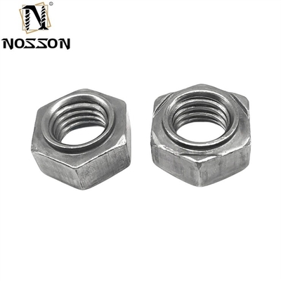 Système métrique de mesure de l'acier au carbone, projection de soudure par écrous, hexagone, soudure par écrous avec finition galvanisée et acier inoxydable