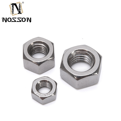 DIN934 Noix hexagonale en acier inoxydable A2 A4 SS304 SS316 pour le commerce de détail m1.6 m2 m2.5 m3 m4 m5 m6 m8 m10 m12 m14 m16 m20