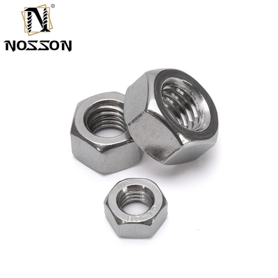 DIN934 Noix hexagonale en acier inoxydable A2 A4 SS304 SS316 pour le commerce de détail m1.6 m2 m2.5 m3 m4 m5 m6 m8 m10 m12 m14 m16 m20
