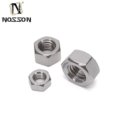 DIN934 Noix hexagonale en acier inoxydable A2 A4 SS304 SS316 pour le commerce de détail m1.6 m2 m2.5 m3 m4 m5 m6 m8 m10 m12 m14 m16 m20