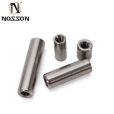 M3 M4 M5 M6 M8 M10 Finition d'oxyde noir Fil féminin droit à l'aide d'une écrousse à manches hexagonales longues en acier inoxydable 304