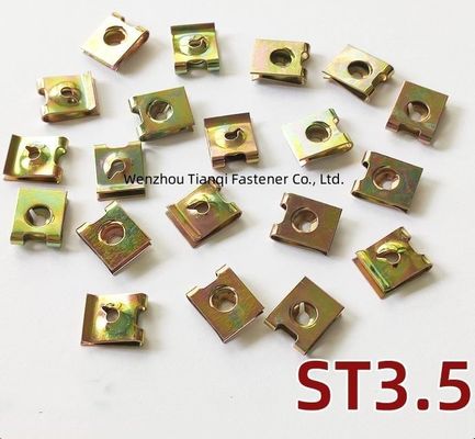 L'acier inoxydable en acier inoxydable à l'état de ressort en forme de U, écrousse de verrouillage en forme de U, écrousse de pinceau en forme de U pour l'industrie du commerce de détail