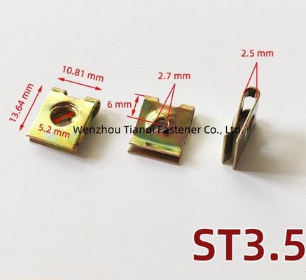 L'acier inoxydable en acier inoxydable à l'état de ressort en forme de U, écrousse de verrouillage en forme de U, écrousse de pinceau en forme de U pour l'industrie du commerce de détail