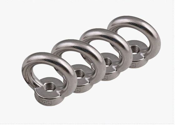 Passivation DIN Standard en acier inoxydable boulons de levage de l'œil Noix de l'œil pour l'industrie lourde et les applications industrielles de polissage