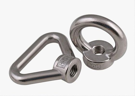 Passivation DIN Standard en acier inoxydable boulons de levage de l'œil Noix de l'œil pour l'industrie lourde et les applications industrielles de polissage