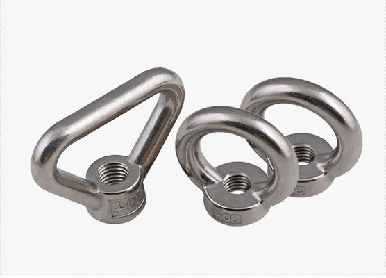 Passivation DIN Standard en acier inoxydable boulons de levage de l'œil Noix de l'œil pour l'industrie lourde et les applications industrielles de polissage