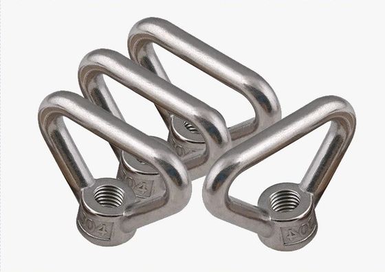 Passivation DIN Standard en acier inoxydable boulons de levage de l'œil Noix de l'œil pour l'industrie lourde et les applications industrielles de polissage