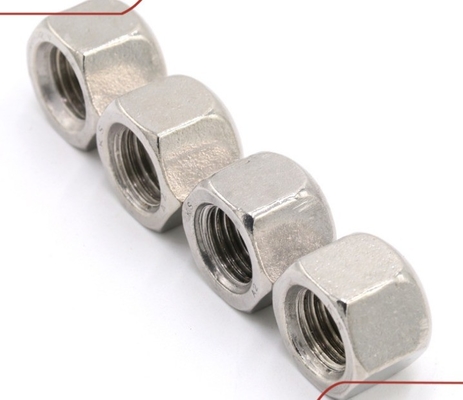 Système de mesure métrique A2-70 en acier inoxydable SS304 Noix hexagonale pour l'efficacité du traitement de l'eau à l'aide d'acier allié durable