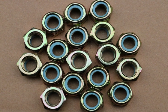 L'acier en alliage standard GB DIN985 Nylon Lock Nut Gr8 M6 M8 M10 Certifié ISO pour les équipements de santé Acheteur d'accessoires