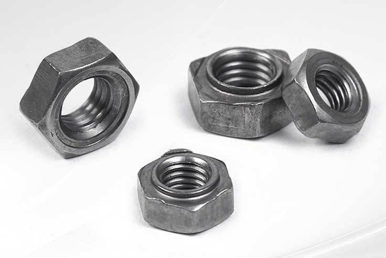 Système de mesure impérial M6 M8 M10 Boulons Longueur écrous de soudure hexagonale avec acier inoxydable fini chromé