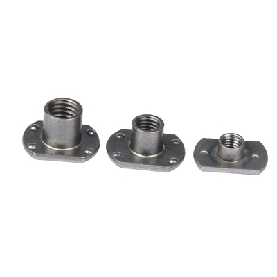 Noix de soudure en acier au carbone à haute résistance T pour M3 M4 M5 M6 M8 M10 M12 1/4 3/8 5/16 Connexion dans le système de mesure impérial