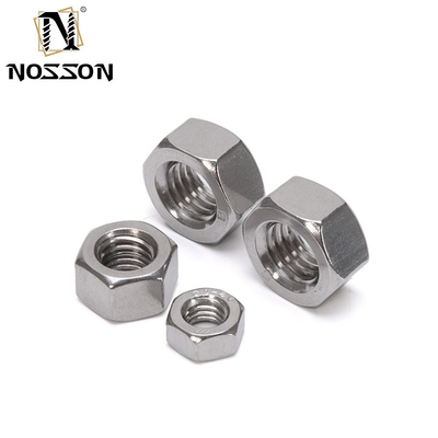 Système de mesure métrique Zinc-Flake revêtu m8 DIN 934 Noix hexagonale pour l'industrie générale Expédition rapide