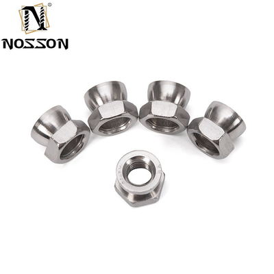 Noix de sécurité en acier inoxydable M6 M8 M10 chrome 8 mm-50 mm Longueur pour la protection contre les boulons et système de mesure métrique