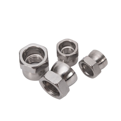 Norme ISO M6 M8 M10 Noix de ciseau de sécurité en acier en acier inoxydable 304 316 Noix anti-vol Noix finition zinc plaquée