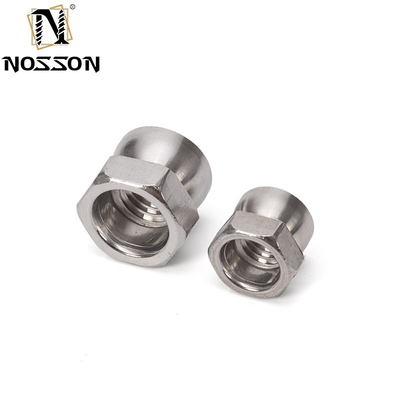 Norme ISO M6 M8 M10 Noix de ciseau de sécurité en acier en acier inoxydable 304 316 Noix anti-vol Noix finition zinc plaquée