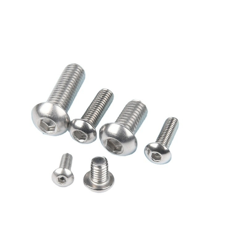 DIN Standard M2 M2.5 M3 M4 M5 M6M8 M10 M12 M14 M16 M18 M20 M24 M27 M30 Screws et boulons personnalisés en acier inoxydable 304