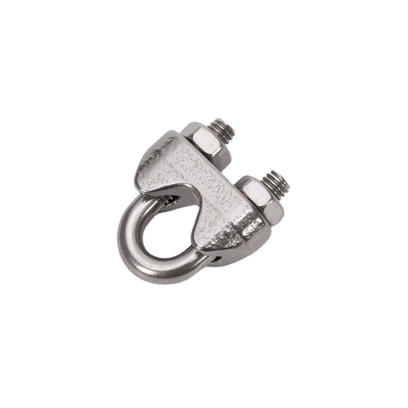 Clamps à double tuyau Clip de câble en acier inoxydable standard GB pour fixations DIN741 Personnalisable Supporté OEM