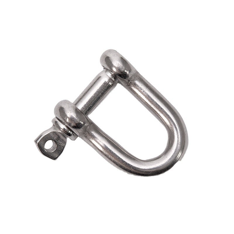 Système de mesure métrique en acier inoxydable de sécurité hautement poli vis encapsulée pin DEE SHACKLES SS304 SS316 D Chackle