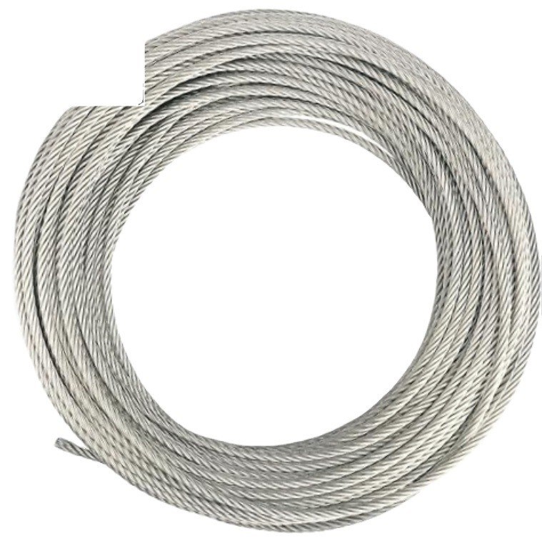 Améliorez votre gestion des câbles avec une pince à câbles de taille personnalisée et une corde en acier inoxydable durable 7x19