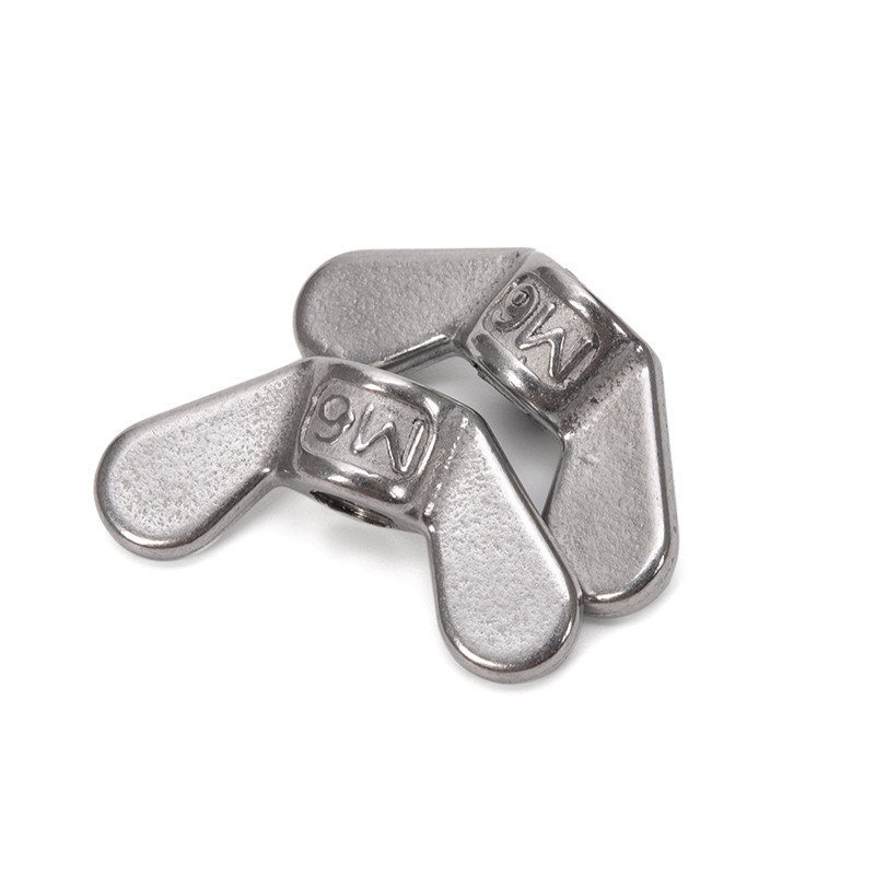 Noix de l'aile en acier allié M4 M5 M6 M8 M10 M12 M14 M16 M18 M20 M22 M24 DIN315 pour système de mesure métrique