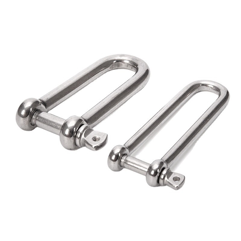 Technologie de coulée de précision 304 316 Boulon en acier inoxydable Type de chaîne Lien D Lien pour 8 mm Taille