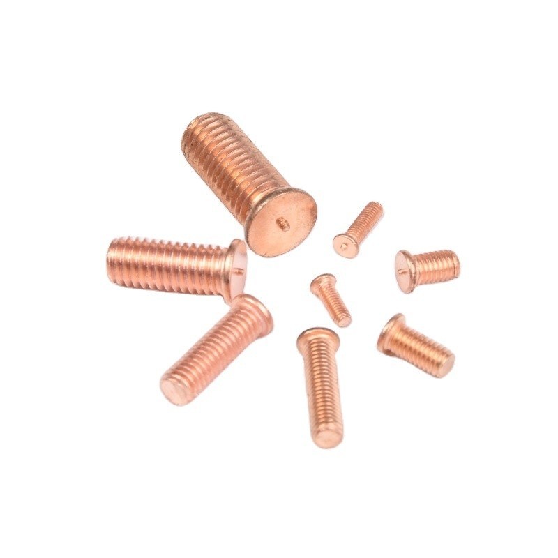 Le polissage PT Thread Stud soudage vis studs de soudage boulon avec standard DIN L'ajout parfait à votre marché de l'aluminium