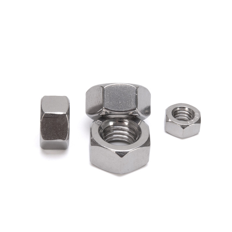Fabricant expérimenté de fixations de l'industrie générale Norme ANSI/ASME M2-M24 Noix hexagonales en acier inoxydable avec finition lisse