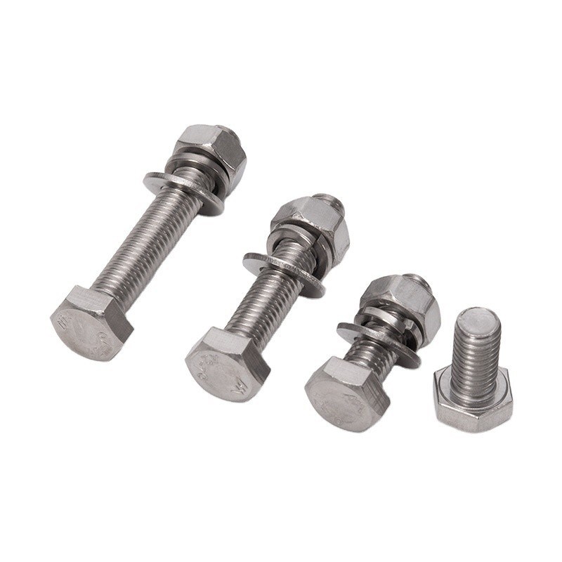 4.8 6.8 Laveuse à écrous en acier au carbone galvanisé à tête hexagonale à boulons en finition claire pour des performances durables