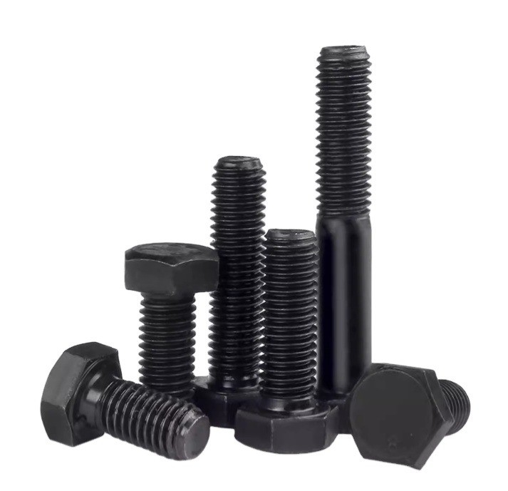 Fermeture à hexagone en acier à oxyde noir de qualité industrielle avec écrous M3 M4 M5 M6 M8 M10 M12 M14 M16 M20 GB de qualité standard 10.9