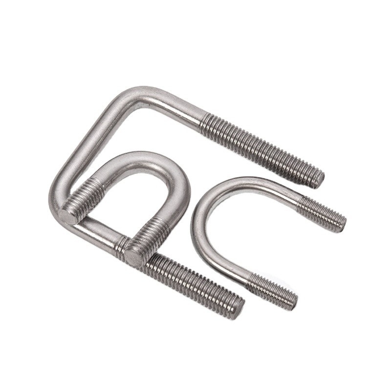 Partie de voiture remorque U-Bolt Noix Pipe Clamp en acier inoxydable de haute résistance 316 carré U-Bolt
