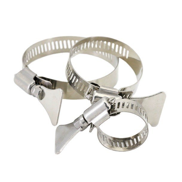 Clamps de tuyau à verrouillage rapide Clamps de connecteur avec poignée et finition en zinc Pour l'industrie alimentaire et des boissons