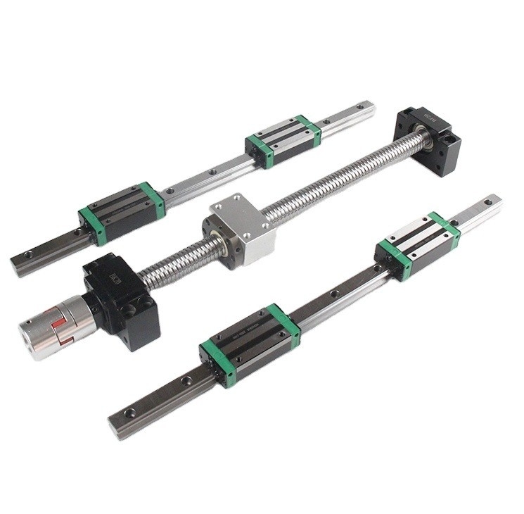 Polissage de vis CNC de précision en acier inoxydable ISO9001 2008 Certifié vis à bille SFU1204 de 3000 mm avec moteur pas à pas et long plomb