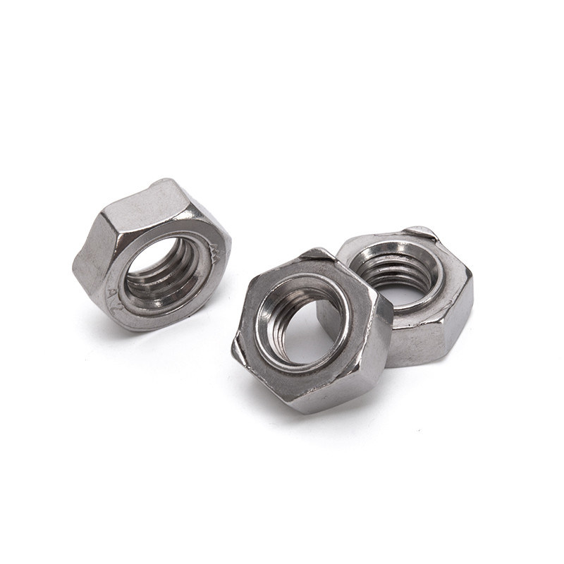 Système métrique de mesure des produits alimentaires et des boissons Noix hexagonales minces en acier inoxydable DIN936 DIN439 pour les applications de la norme ANSI/ASME