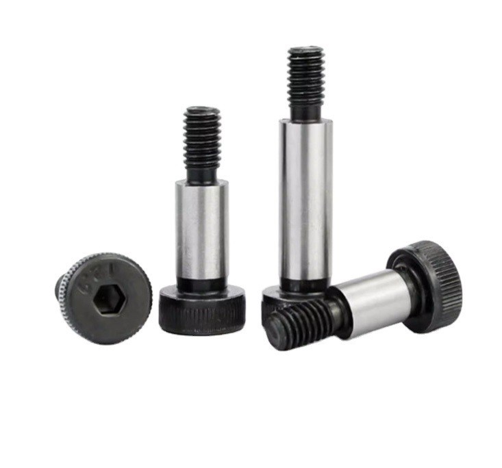 Boulons d'épaule en acier inoxydable 304 à tête ronde revêtus de zinc et d'aluminium ISO 7379