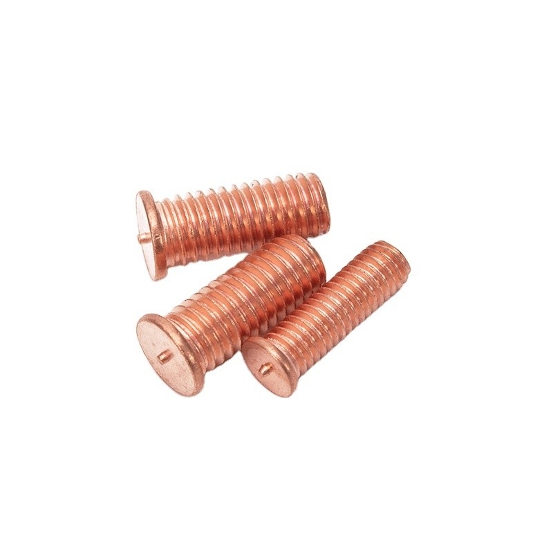 Prix abordable M4 M5 M6 M8 M10 vis de soudage CD soudage des broches industrie Finition en argent pour tous les matériaux en acier inoxydable