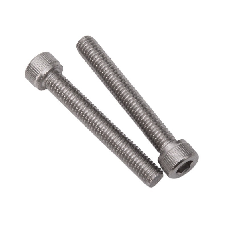 Disponible en métrique A2 A4 304 316 Din 912 vis Allen M1.6 M2 M2.5 M3 M4 M5 M6 M7 M8 M9 Hex Socket Cap Hexagon intérieur vis