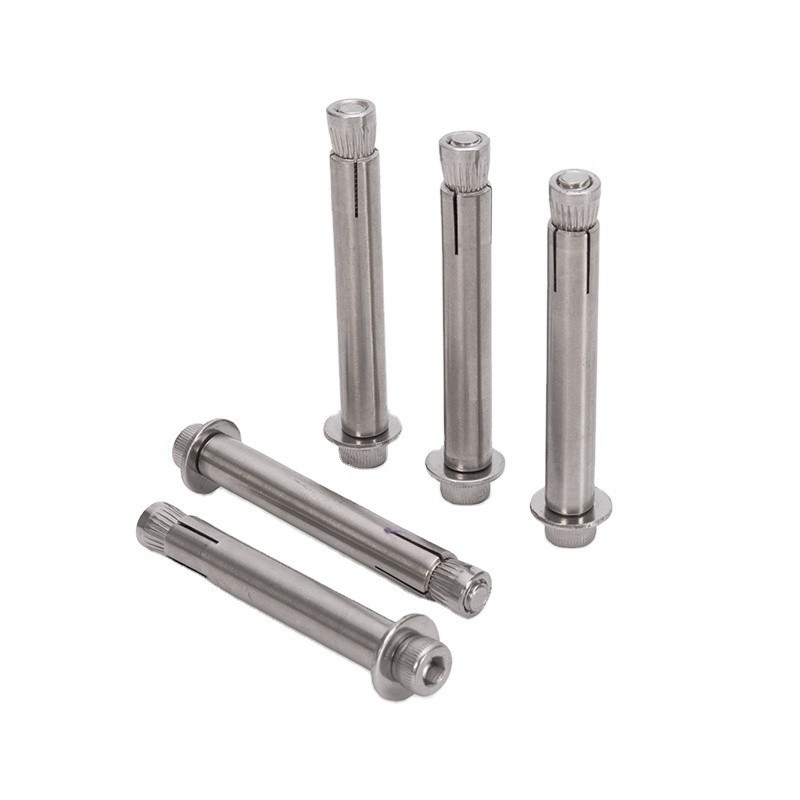 Exemple M12 Grade 8.8 GS en acier galvanisé tête hexagonale antiadhésif haie nageoire manche ancrage boulon Norme ISO pour vos besoins